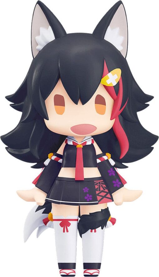 Hololive Production Hello! Good Smile Action Figura Ookami Mio 10 Cm Good Smile Company