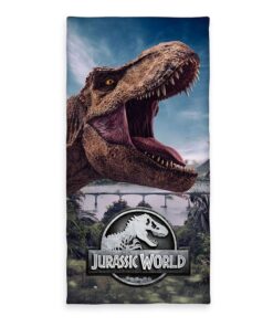 Jurassic World Velour Asciugamano 75 X 150 Cm Herding
