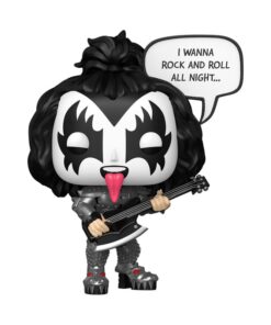 Kiss Pop! Sayings Vinile Figura The Demon(r&r All Night) 9 Cm Funko