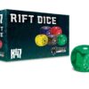 KONFLIKT 47 2025 RIFT DICE GREEN Dadi Warlord Games