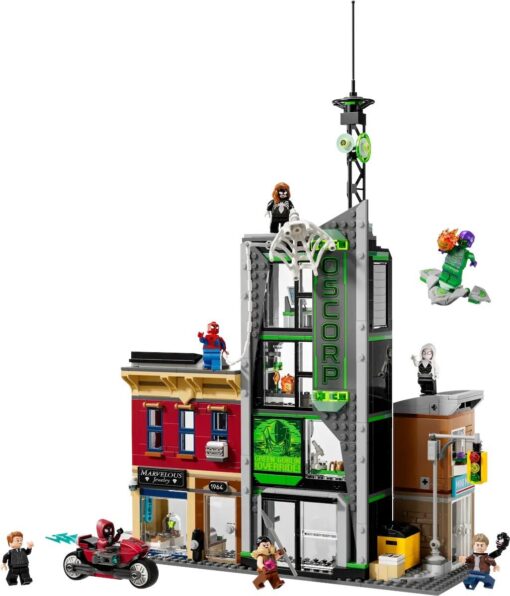 LEGO MARVEL SUPER HEROES 76324 - SPIDER-MAN CONTRO OSCORP