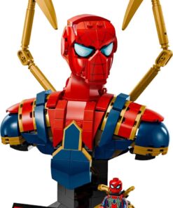 LEGO MARVEL SUPER HEROES 76326 - BUSTO DI IRON SPIDER-MAN