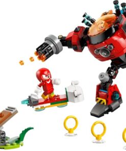 Lego Sonic 77005 - Knuckles Vs. Il Mech Uova Crusher Del Dr. Eggman