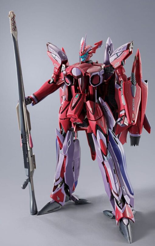 Macross Frontier Dx Chogokin Action Figura Vf-27 Gamma Sp Super Lucifer Valkyrie Brera Sterne Use Revival Ver. 25 Cm Bandai