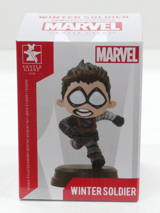Marvel Animated Winter Soldier Statua figure 10cm (Spedito in 24 ore)