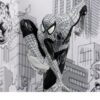 Marvel Collection Pvc Statua 1/10 Spider-man (spider-man -6)(line Art)(gold Label) 10 Cm Mcfarlane Toys