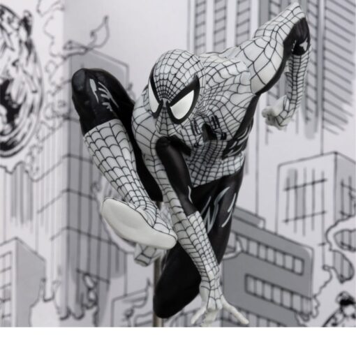 Marvel Collection Pvc Statua 1/10 Spider-man (spider-man -6)(line Art)(gold Label) 10 Cm Mcfarlane Toys