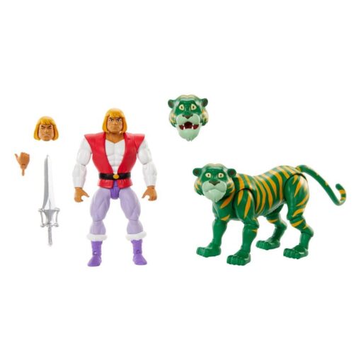 Masters Of The Universe Origins Figura Prince Adam & Cringer Cartoon Collection 14 Cm  Scatola Rovinata