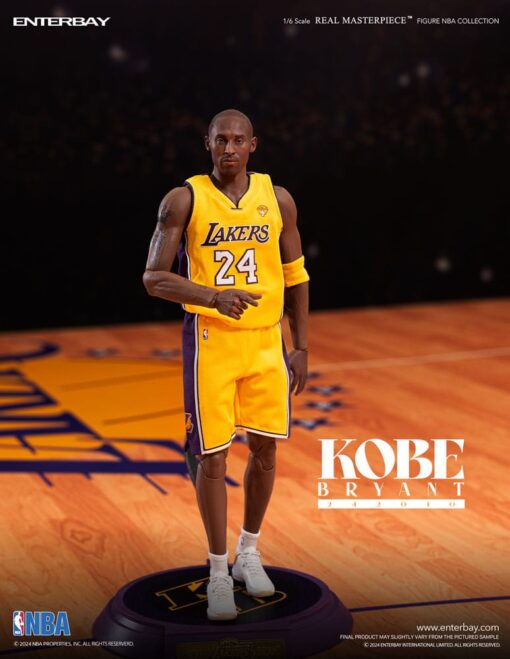 NBA Collection Real Masterpiece Actionfigur 1/6 Kobe Bryant 242010 Limited Edtition 30 Cm Enterbay