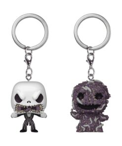 Nightmare Before Natale Pop! Vinile Portachiavi 2-pack Jack/oogie 4 Cm Funko