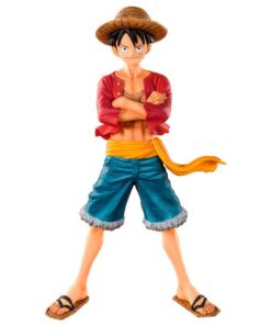 One Piece Figuarts Zero Statua Monkey D Luffy 14cm Bandai Scatola Rovinata