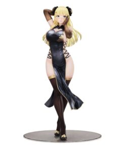 Original Character Statua 1/7 China Girl Black Ver. Illustrated By Oekakizuki 20 Cm Fots Japan