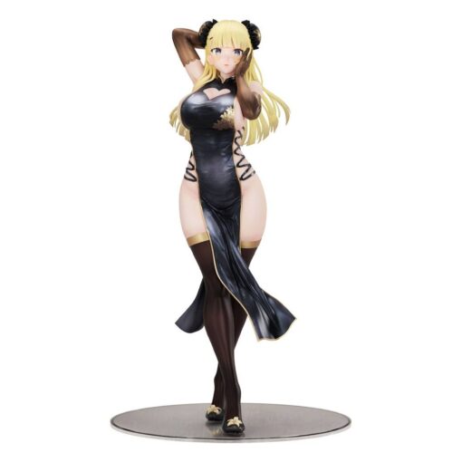 Original Character Statua 1/7 China Girl Black Ver. Illustrated By Oekakizuki 20 Cm Fots Japan