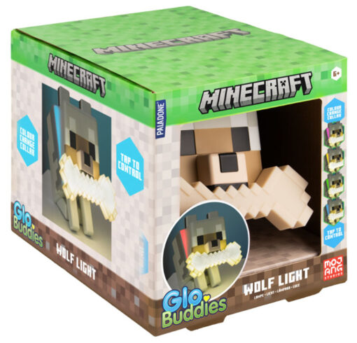 PALADONE LAMPADA MINECRAFT LUPO MINECRAFT - LAMPADE