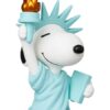 Peanuts Udf Series 17 Mini Figura Statua Of Liberty Snoopy 7 Cm Medicom