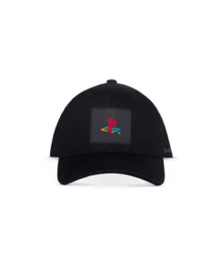 Playstation Cappellino Da Beaseball Logo Black Difuzed