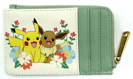 Pokémon Portafoglio Pikachu & Eevee con Fiorellini Loungefly