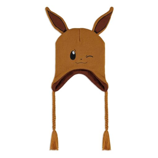 Pokemon Ski Berretto Eevee Knitted Sherpa Difuzed