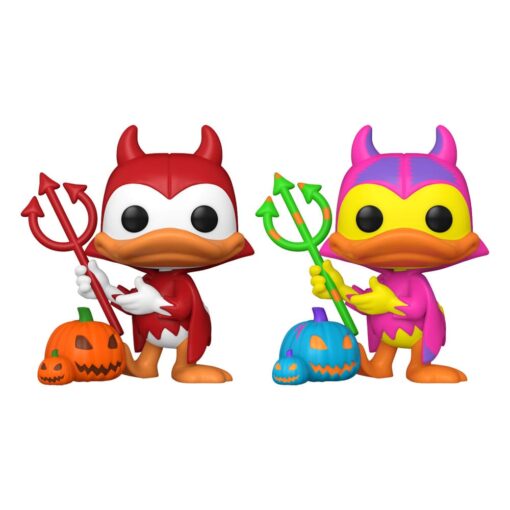 Pop! Disney: Devil Donald Con Blacklight Chase Asst.   Funko