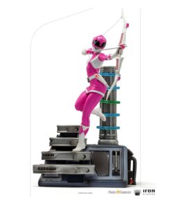 Power Rangers Bds Art Scale Statua 1/10 Pink Ranger 23 Cm Iron Studios