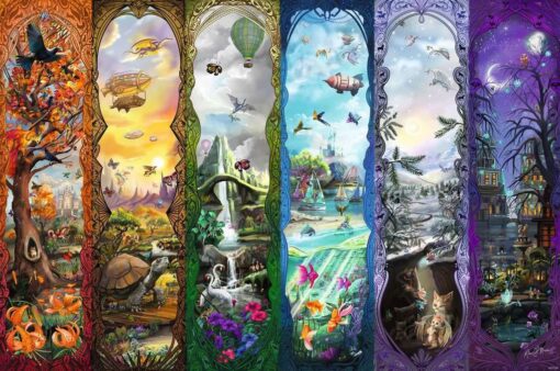 Ravensburger Jigsaw Puzzle The Six Portals (7000 Pezzi) Ravensburger