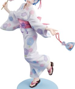 Re:zero -starting Life In Another World- Pvc Statua 1/8 Rem Yukata Ver. Renewal Package Edition 23 Cm Kadokawa