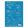 Ritorno Al Futuro Art Print Macchina Del Tempo Blueprint Edizione Limitata 42 X 30 Cm Fanattik