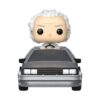 Ritorno Al Futuro Pop! Rides Deluxe Vinile Doc W/macchina Del Tempo 9 Cm Funko
