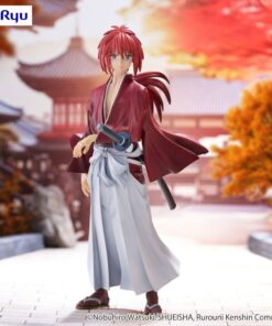 Rurouni Kenshin: Meiji Kenkaku Romantan Trio-try-it Pvc Statua Kenshin Himura 19 Cm Furyu