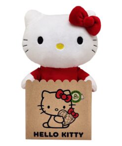 Sanrio Peluche Figura Hello Kitty Con Red Dress 24 Cm Joy Toy (it)