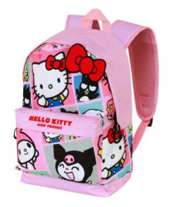 Sanrio Ventaglio Hs Zaino Kuromi B & W 2.2 Black Karactermania
