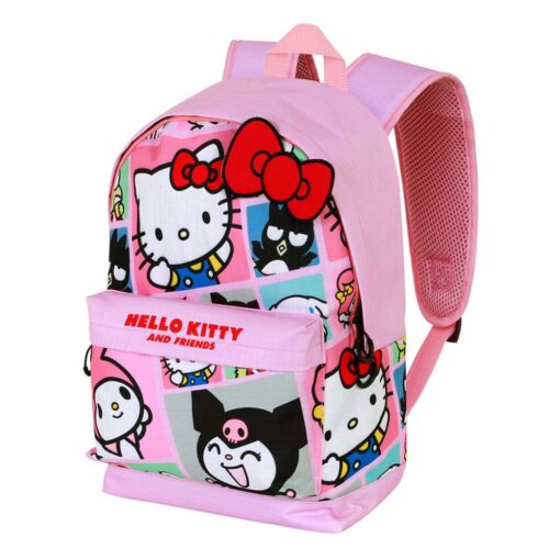 Sanrio Ventaglio Hs Zaino Kuromi B & W 2.2 Black Karactermania