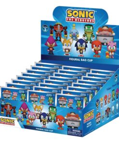 Sonic - The Hedgehog 3d Pvc Bag Clips Series 3  Con Figure Int.