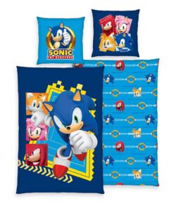 Sonic - The Hedgehog Letto Linen 135 X 200 Cm Herding