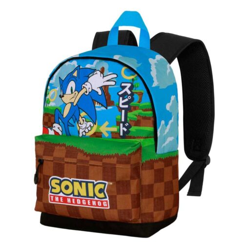 Sonic The Hedgehog Ventaglio Hs Zaino Sega Greenhill Small Karactermania