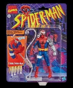 Spider-man Ml Vintage Sm Cybor Action Figura Hasbro