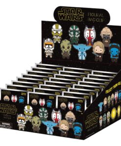 Star Wars-ep Iii Revenge Of Sith 3d Pvc Bag Clips Series 1  Con Figure Int.