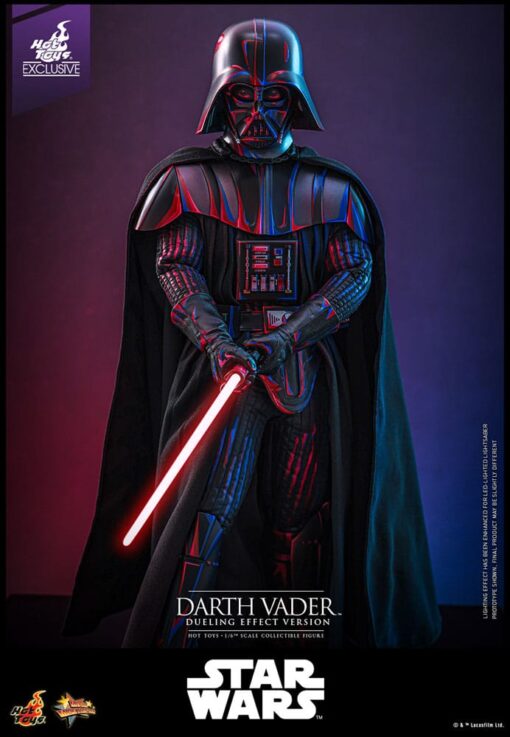 Star Wars Movie Masterpiece Action Figura 1/6 Darth Vader (dueling Effect Version) Hot Toys Esclusiva 35 Cm Hot Toys