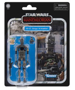 Star Wars The Mandalorian Ig-12 Grogu & Anzellan Figura 9