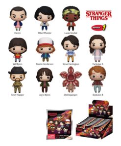 Stranger Things Pvc Bag Clips Series 1  Con Figure Int.