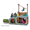 Tartarughe Ninja Building Secret Sewer Lid Playset Mutant Module Heo Eu Esclusiva 30 Cm Playmates