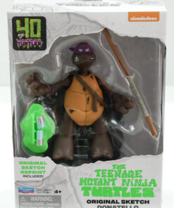Tartarughe Ninja Leonardo Action Figures 11 Cm 40th Anniversary Boti Playmates (Spedito in 24 ore)