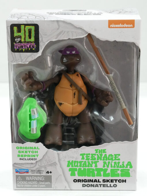 Tartarughe Ninja Leonardo Action Figures 11 Cm 40th Anniversary Boti Playmates (Spedito in 24 ore)