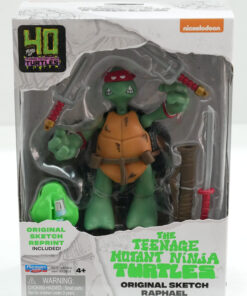 Tartarughe Ninja Raffaello Raphael Action Figures 11 Cm 40th Anniversary Boti Playmates (Spedito in 24 ore)