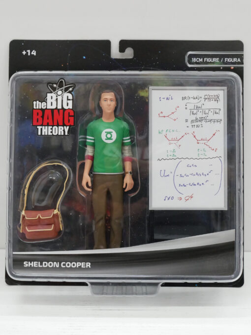The Big Bang Theory Sheldon Cooper 18 Cm Action Figura Sd Toys (Spedito in 24 ore)