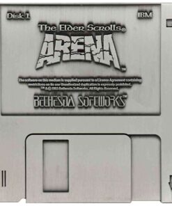 THE ELDER SCROLLS ARENA FLOPPY REPLICA Replica Fanattik