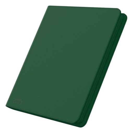 Ultimate Guard Zipfolio 480 - 24-Pocket XenoSkin (Quadrow) - Green Ultimate Guard