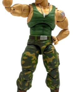 Ultra Street Fighter II: The Final Challengers Action Figure 1/12 Guile 15 Cm Jada Toys