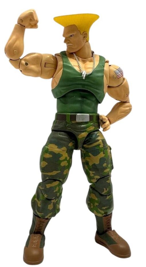 Ultra Street Fighter II: The Final Challengers Action Figure 1/12 Guile 15 Cm Jada Toys