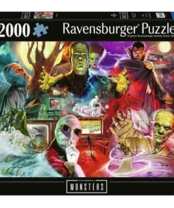Universal Monsters Jigsaw Puzzle (2000 Pezzi) Ravensburger